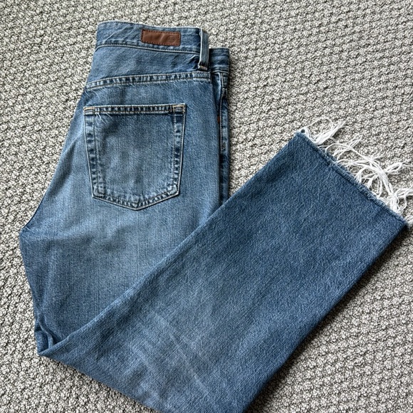 AG Alexxis Crop High Rise Vintage Fit Jeans - Picture 1 of 9